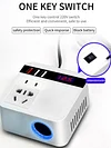 150W Car Power Inverter DC 12V To 110V USB Charger Inverter for iPhone Car Truck