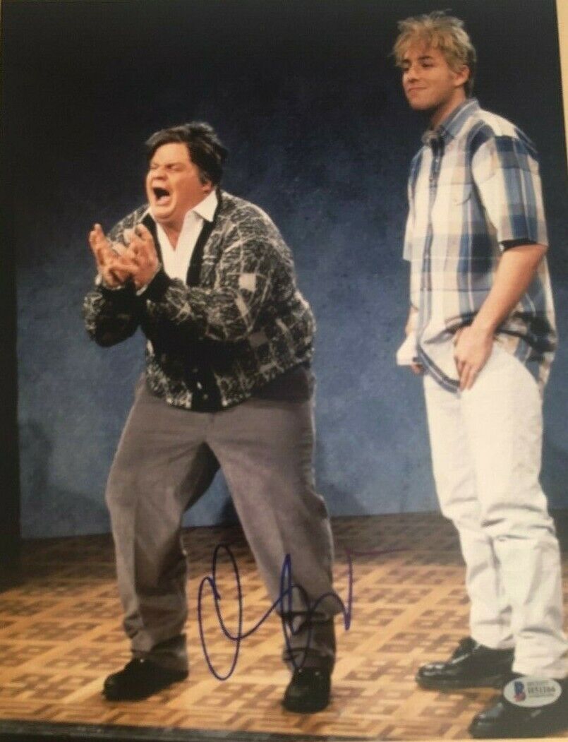 Adam Sandler signed autographed 11x14 Photo Poster painting Chris Farley SNL Beckett COA