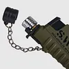 Outdoor BBQ Igniter Waterproof Portable Telescopic Lighter Gift for Men (Green)