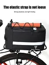 Portable Bicycle Piggyback Bag Waterproof Mtb Rear Bag for Traveling Accessories