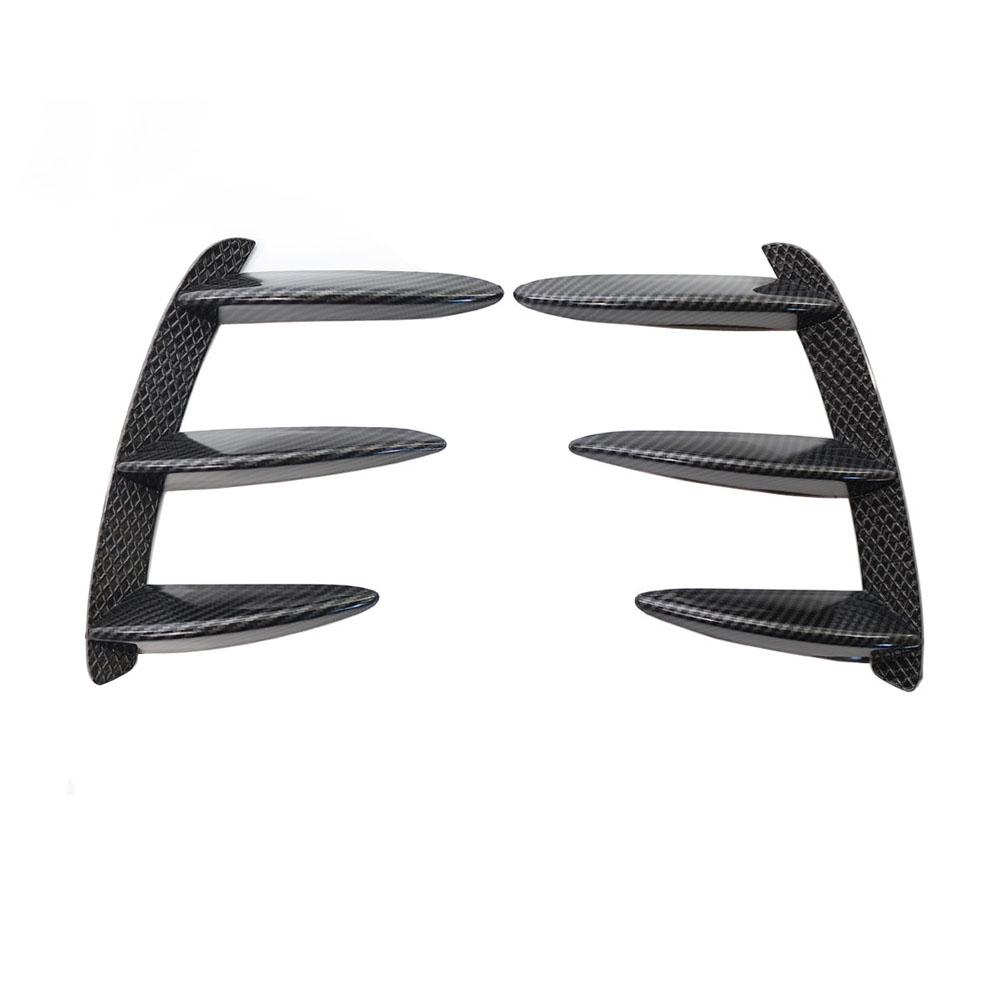 

Rear Bumper Side Vent Canards for Mercedes Benz W176 A200 A250 A260 A45 AMG, Black, 501 Original