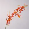 Orange Rodriguezia Lanceolata Artificial Spider Orchid Flower