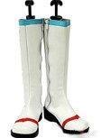 Vocaloid Miku Cosplay Boots White Shoes