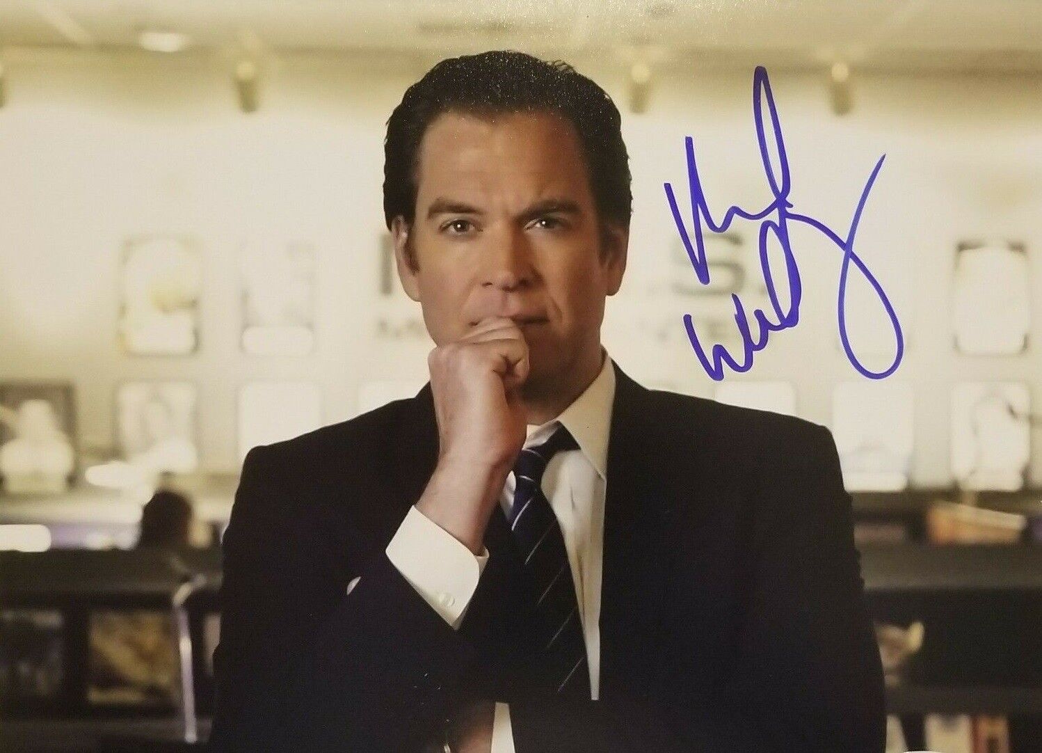 Michael Weatherly Autographed Signed 8x10 Photo Poster painting ( NCIS ) REPRINT