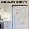 (US Local)6Pcs Acrylic  Cloud Cats Diamond Painting Fridge Magnet for Fridge