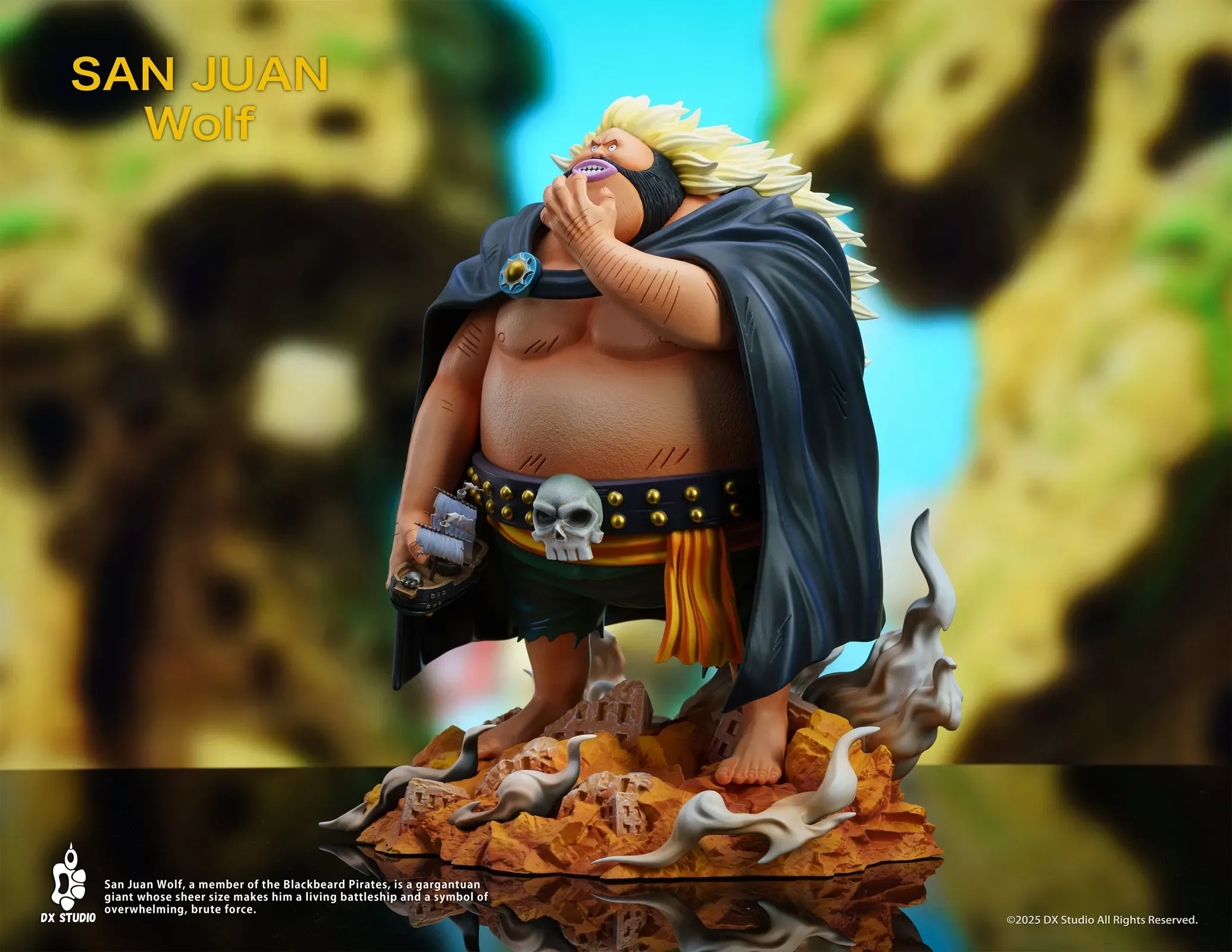 Sanjuan Wolf - ONE PIECE Resin Statue - Dx Studio