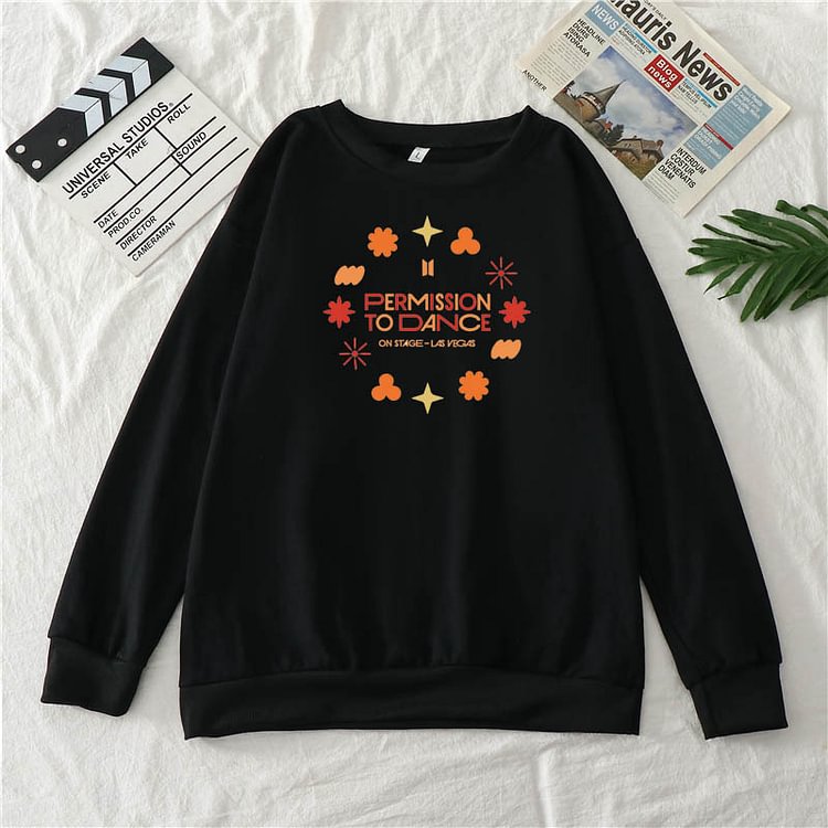 Permission To Dance On Stage Loose Sweater