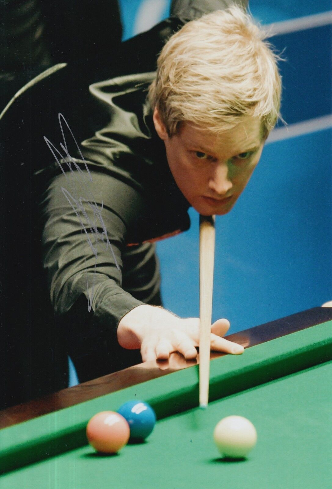 NEIL ROBERTSON HAND SIGNED 12X8 SNOOKER Photo Poster painting PROOF 7.