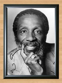 Dick Gregory Richard Signed Autographed Photo Poster painting Poster Print Memorabilia A2 Size 16.5x23.4