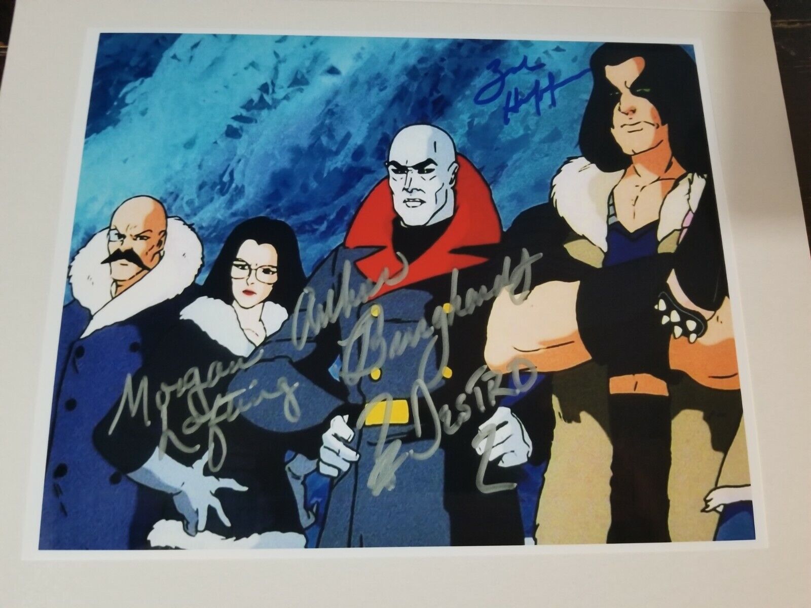 G.I. Joe Signed 8x10 Photo Poster painting RP -  Shipping!! Cast Cobra 80's