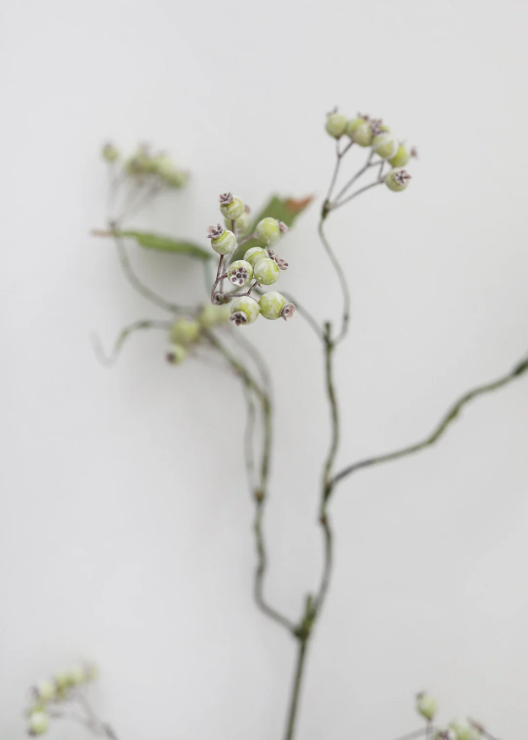 Weathered Look Artificial Berry Branch - 44"