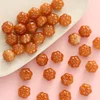 Crystal Glass Pumpkin Beads DIY Jewelry Accessories