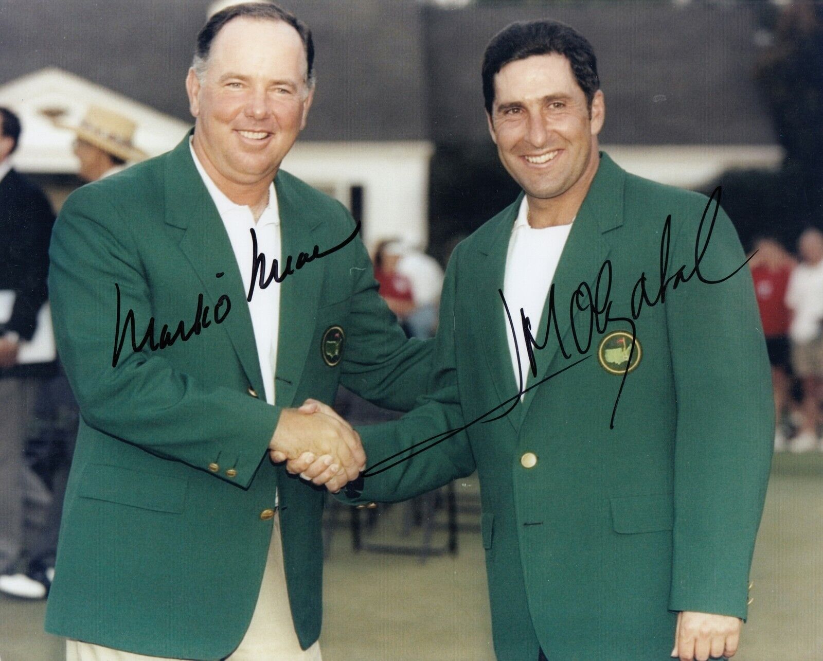 Mark O'Meara Jose Maria Olazabal #0 8x10 Signed Photo Poster painting W/COA Golf 032419