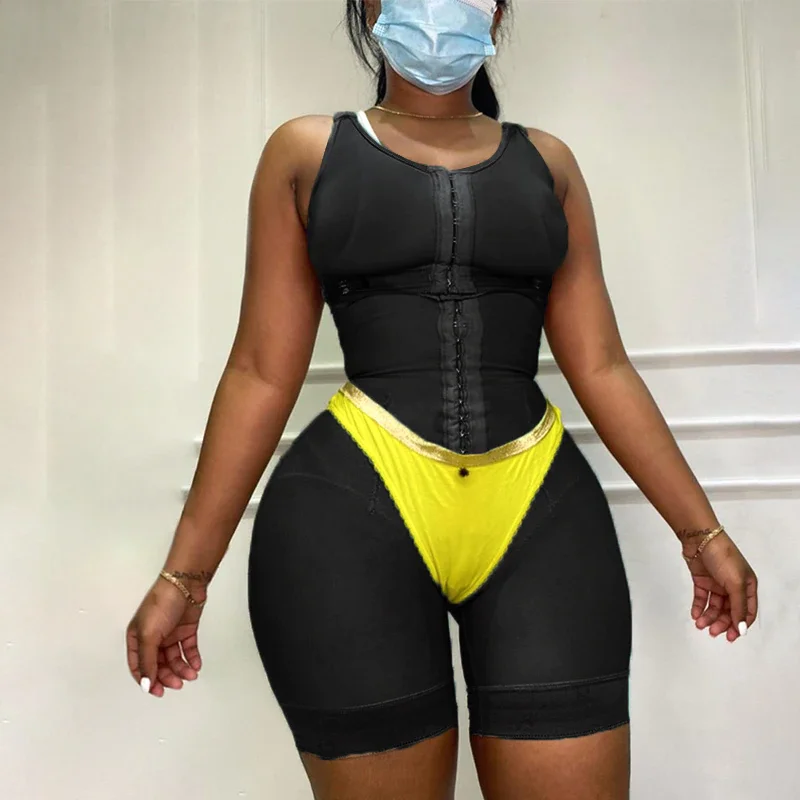 Billionm Control Fajas Post surgery Colombian Girdles Hook And Eye Front Closure Women Shapewear Post Liposuction Sexy Lingerie