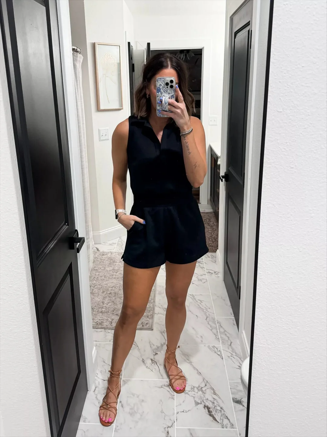 KNIT Polo Romper (BUY 2 FREE SHIPPING)