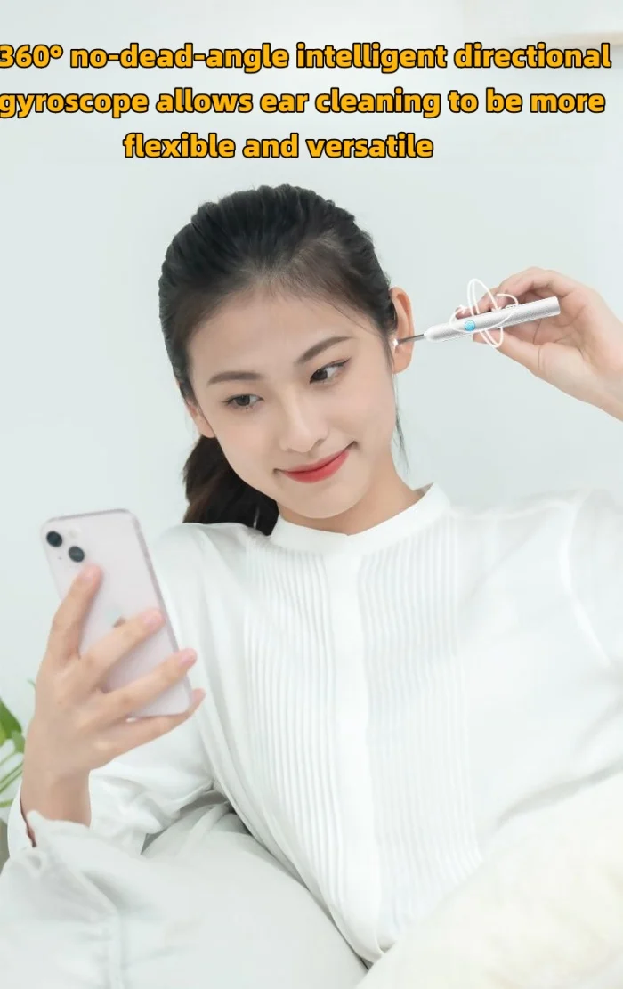 Visual Ear Scoop Endoscope