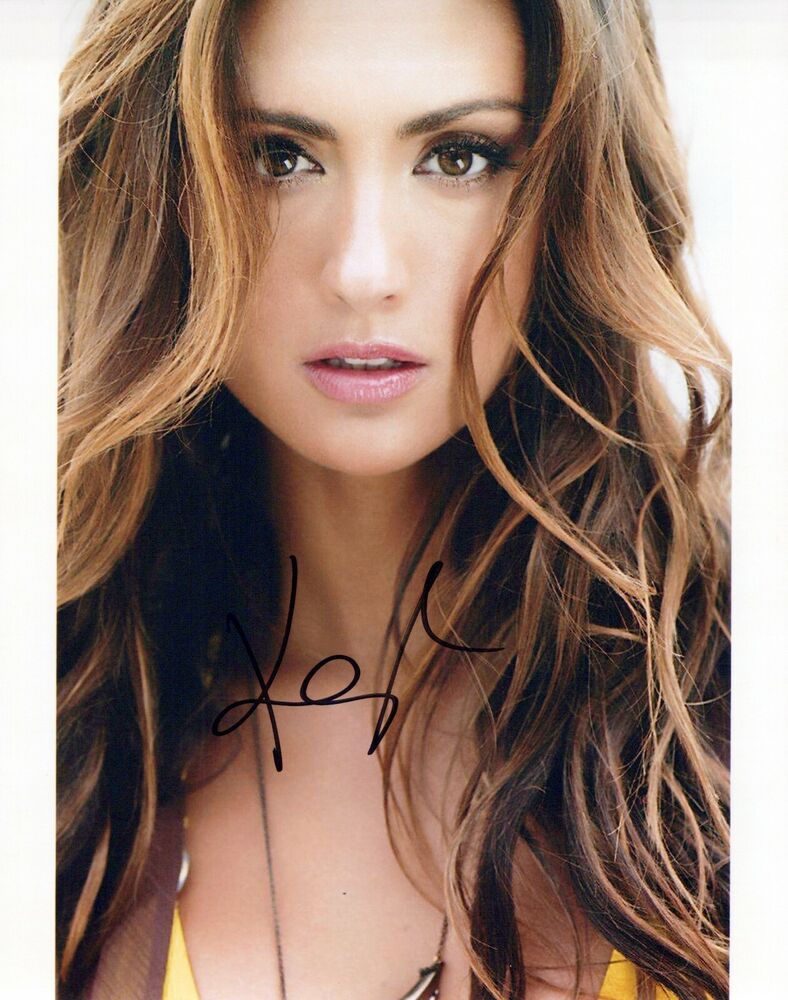 Katie Cleary head shot autographed Photo Poster painting signed 8x10 #5