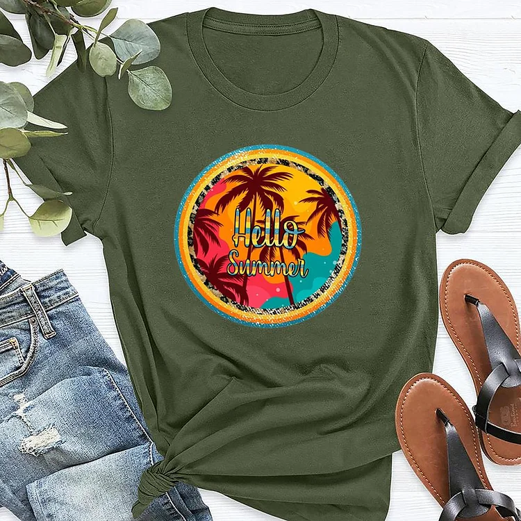 Hello Summer  T-Shirt-04147