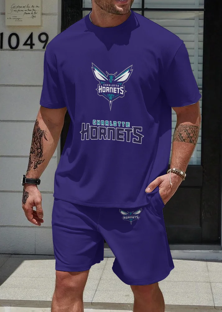 Charlotte Hornets  Limited Edition Top And Shorts Two-Piece Suits