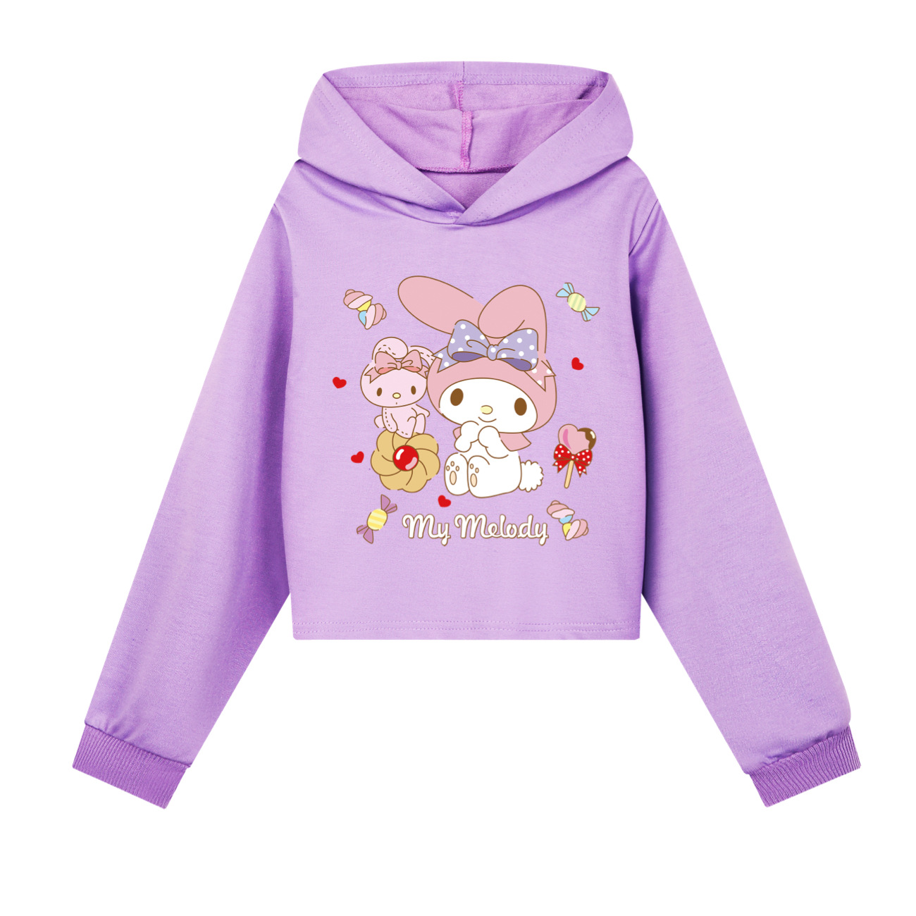 Cinnamoroll-Themed Girls' Casual Hoodie & Long Pants Set for Ages 110-170Cute & Comfy Outfit -Mayoulove