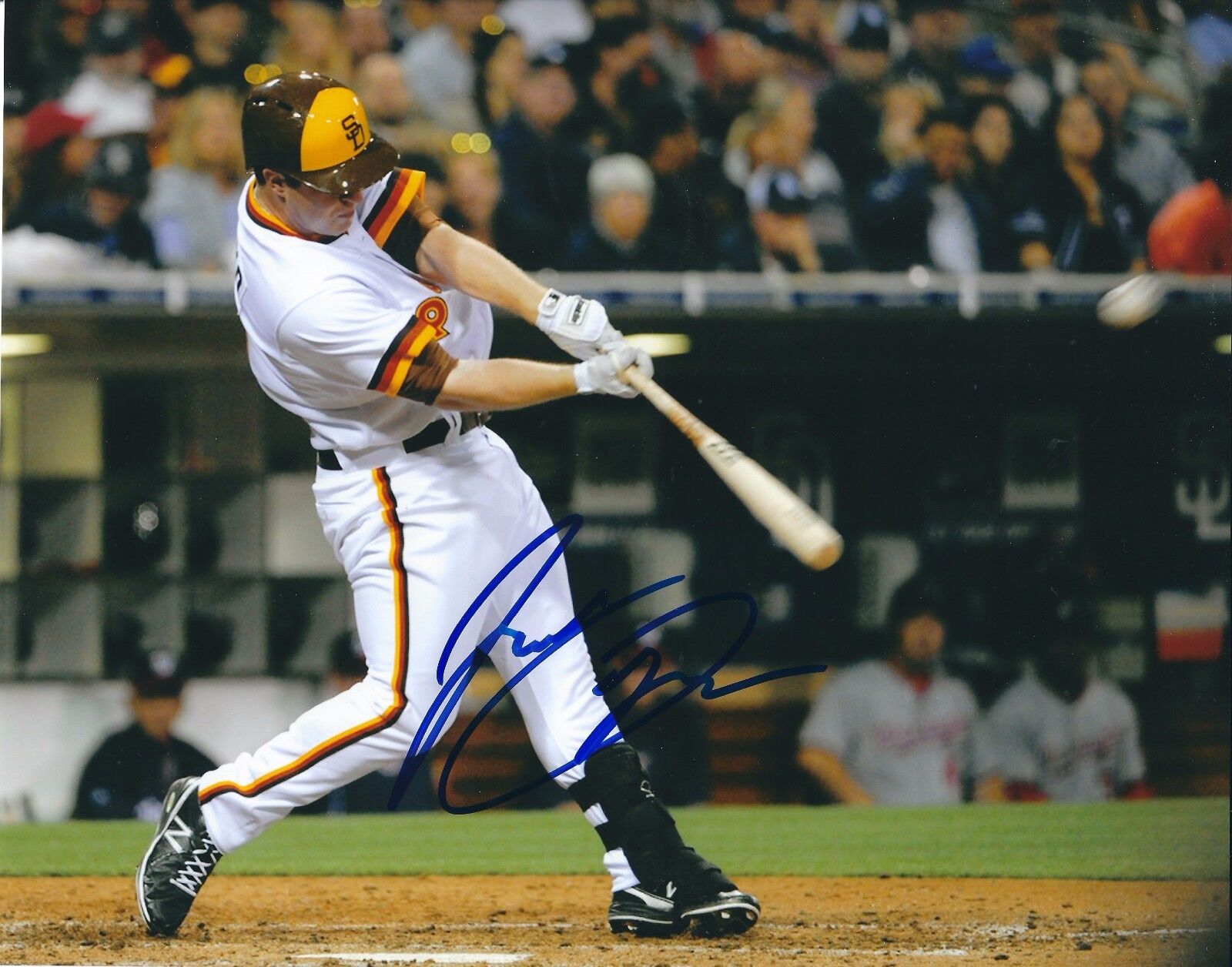 Autographed 8x10 Jedd Gyorko San Diego Padres Autographed Photo Poster painting - COA