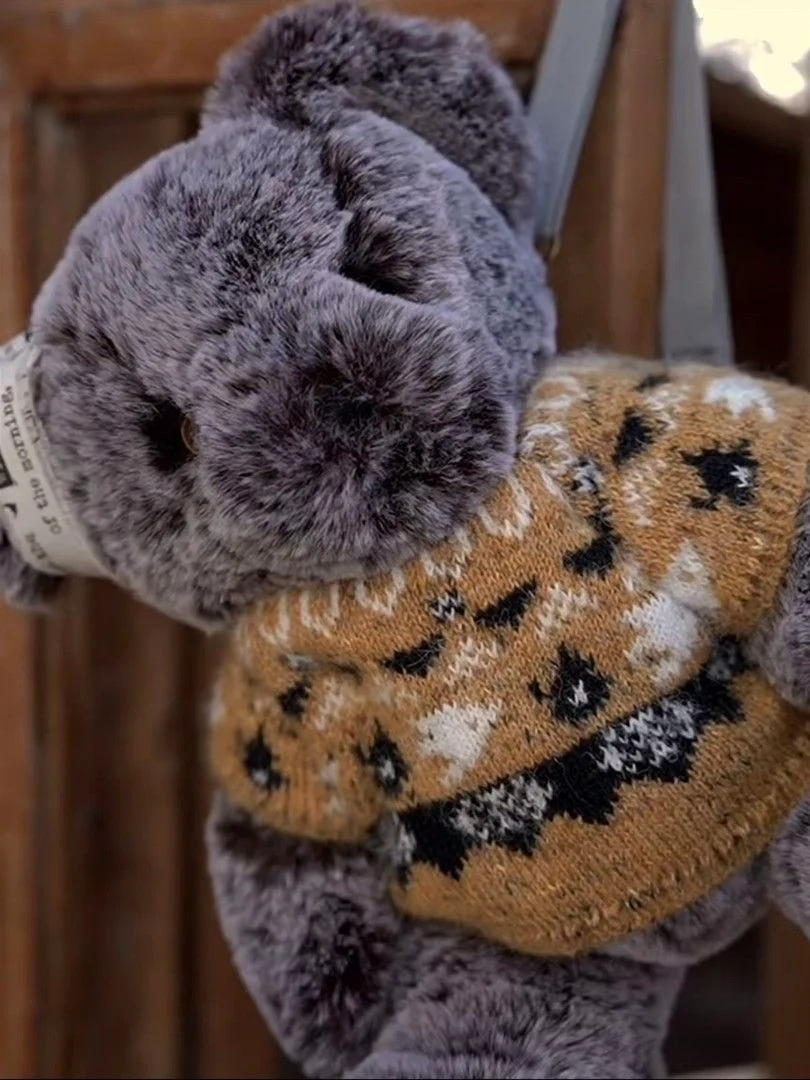 【Pre-Sale】Magic Play popmart Bubble Mart Hirono Living Wild - Snow Frost Plush Bear Plush Figure