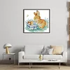 Bunny-14CT Stamped Cross Stitch 32*29cm/12.6*11.42in tapestrymarket
