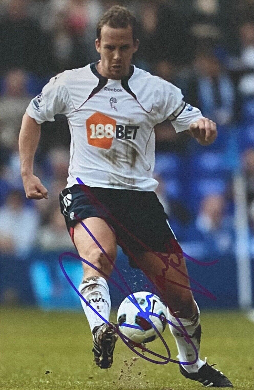 Kevin Davies Genuine Hand Signed 6X4 Photo Poster painting - Bolton Wanderers 2