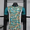 Joyfball 2025/2026 Player Version Ivory Coast Pre-Match Kit Football Jersey（The player version jersey is a bit tight, please pay attention to the size selection）