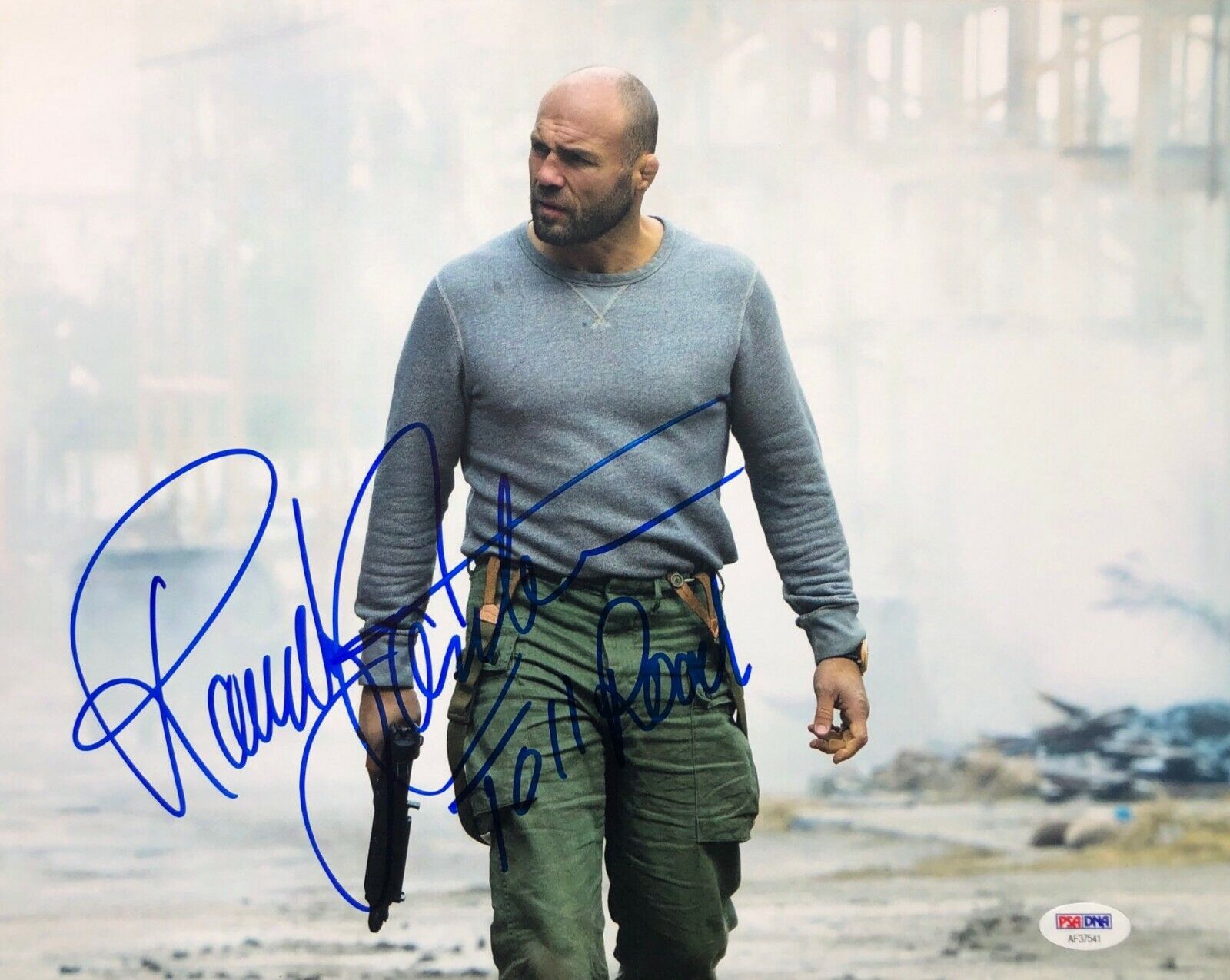 Randy Couture Signed 'The Expendables' 11x14 Photo Poster painting Toll Road