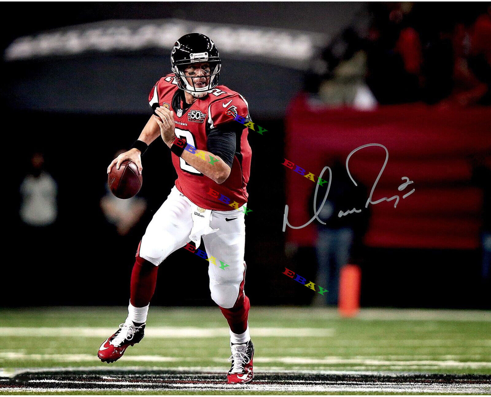 Matt Ryan Atlanta Falcons Signed Autographed 8x10 Photo Poster painting Reprint