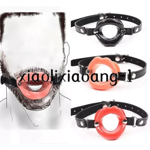 pornhint Pornhint Open Mouth Oral Gags Binding Restraint Silicone Ball Mouth Gags Slaver Muzzle Libido