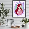 Disney Princess Ariel-Full Square Diamond Painting 30*40CM