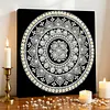Framed Mandala - Pearls Painting Kit DIY Diamond Painting Pearl Dot Crafts 25*25CM