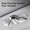 Universal Car Sun Visor Glasses Sunglasses Clip Eyewear Card Holder
