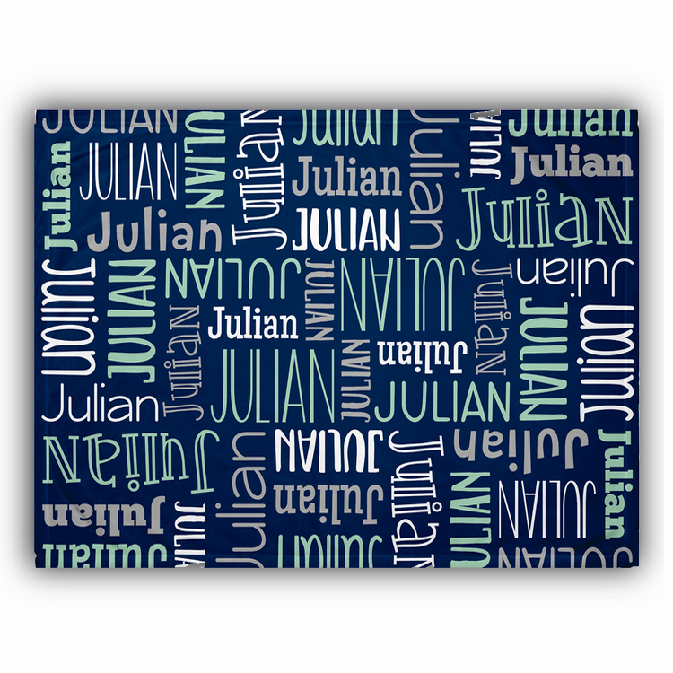 BlanketCute-Personalized Lovely Kid Blanket with Your Kid's Name | 01