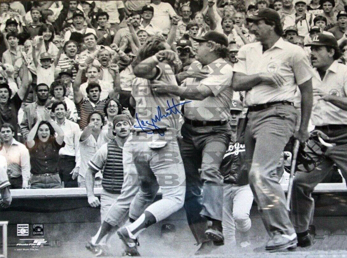 George Brett Royals signed 8x10 autographed Photo Poster painting Reprint