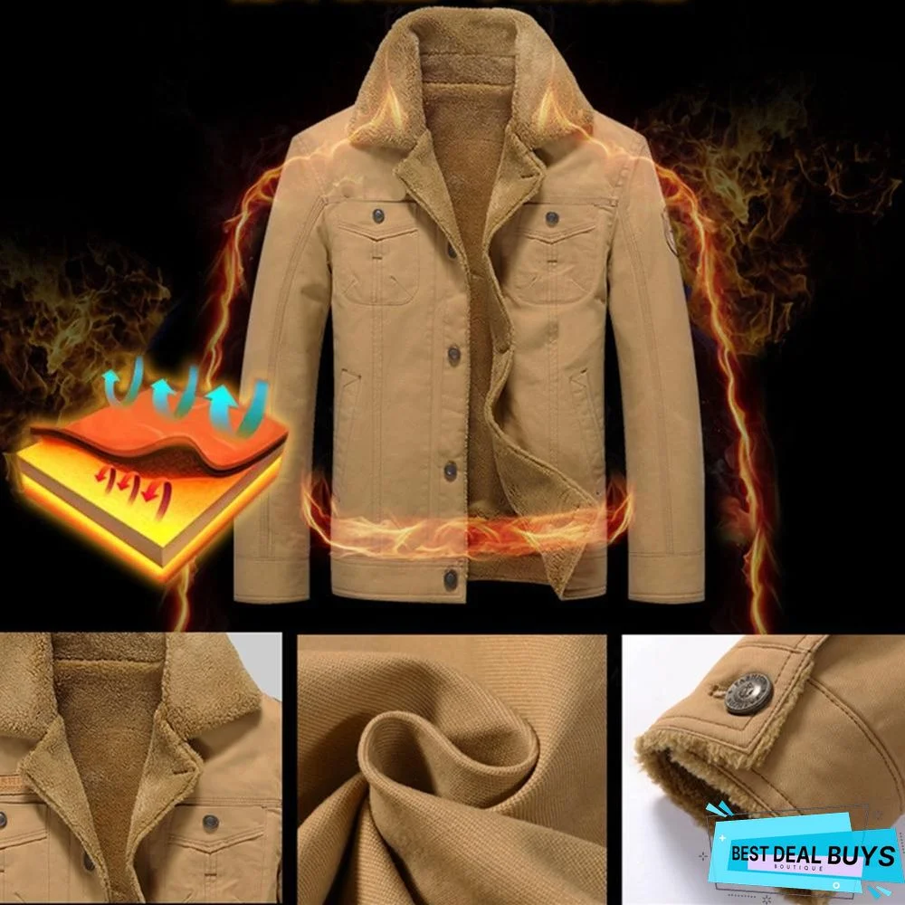 Mens Jackets Casual Coats Solid Color Mens Jackets Stand Collar Slim Suede Lamb Sportswear Bomber Jackets