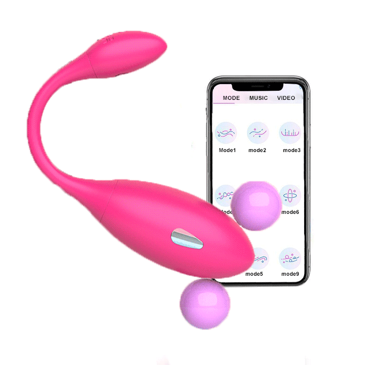 Elaria - Electric Shock Remote Control Panty Egg Vibrator, Wearable Rose Color G-Spot Clitoris Anal Bullet Vibrator Prostate Massager By Rose Toy