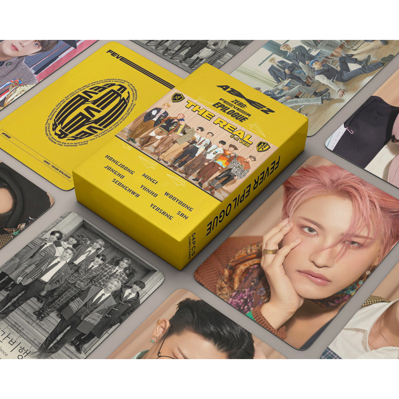 ATEEZ 54 Sheets FEVER EPILOGUE Lomo Card