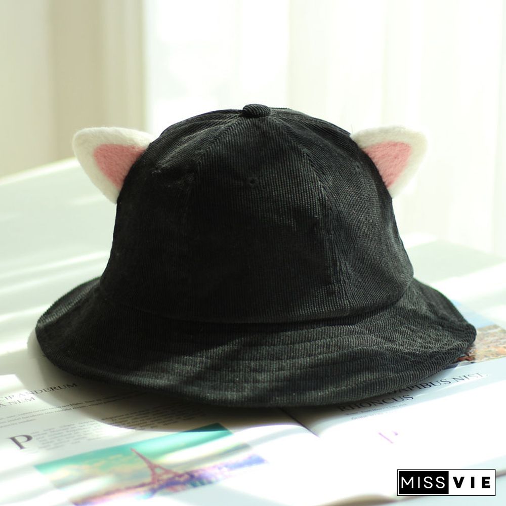 Cat Ears Angel Devil Antlers Fisherman Hat