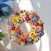 Diamond Painting Acrylic Wreath Diamond Painting Dots Hanging Pendant
