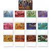 2027 New DIY Diamond Painting Flower Owl Wall Calendar Kit 12-Month Flip Calendar Design Home Decor