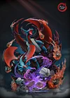 GX Evolution Series Salamence Family with LED - Pokemon Resin Statue - Fantasy Studios [In Stock]