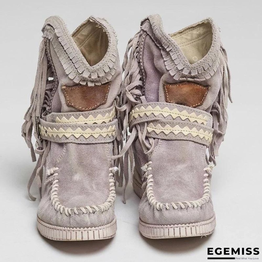 New Style Tassels Ankle Boots | EGEMISS