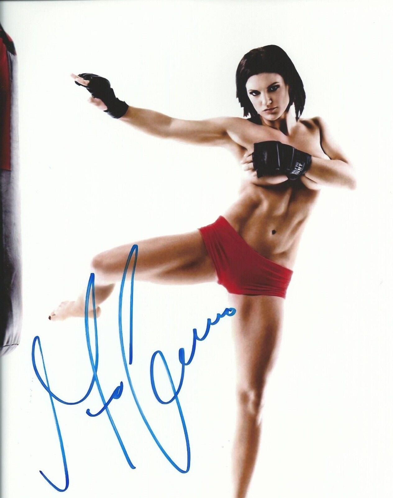 Gina Carano Autographed Signed 8x10 Photo Poster painting ( UFC ) REPRINT