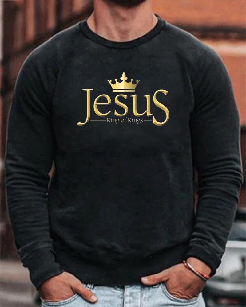 Men's Fashion Long Sleeved Creative printed sweatshirt02
