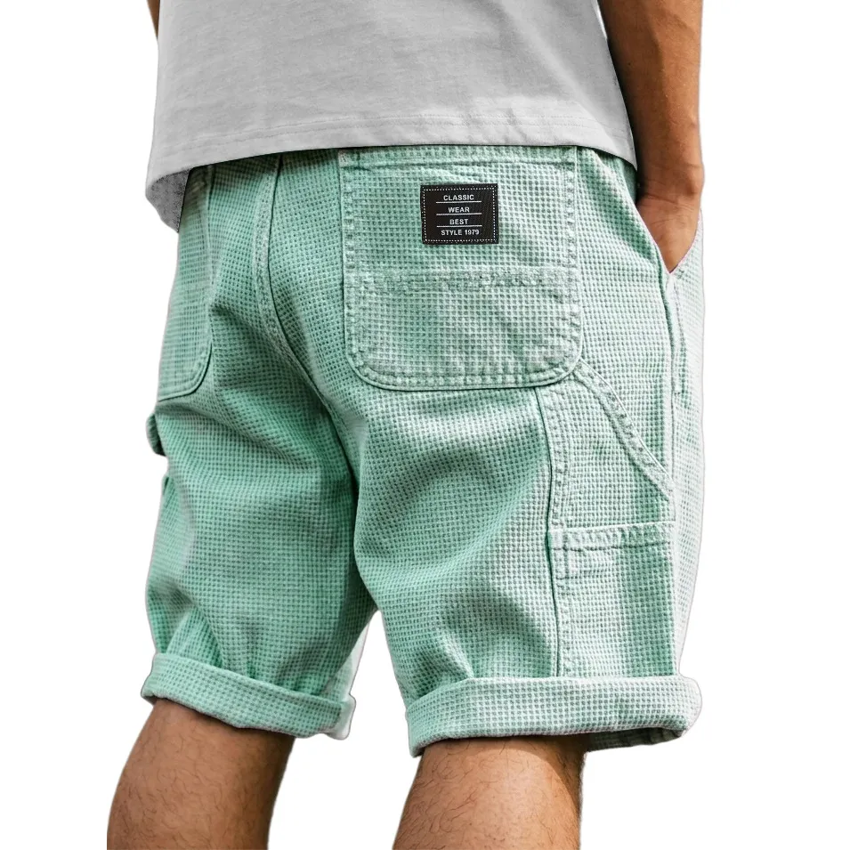 Men's Cargo Shorts With Multiple Pockets-INSPIREUSE