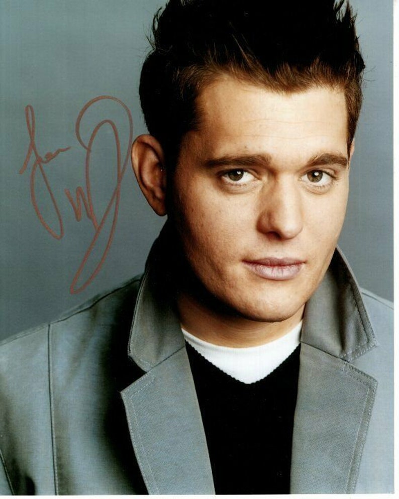 Michael buble signed autographed 8x10 Photo Poster painting