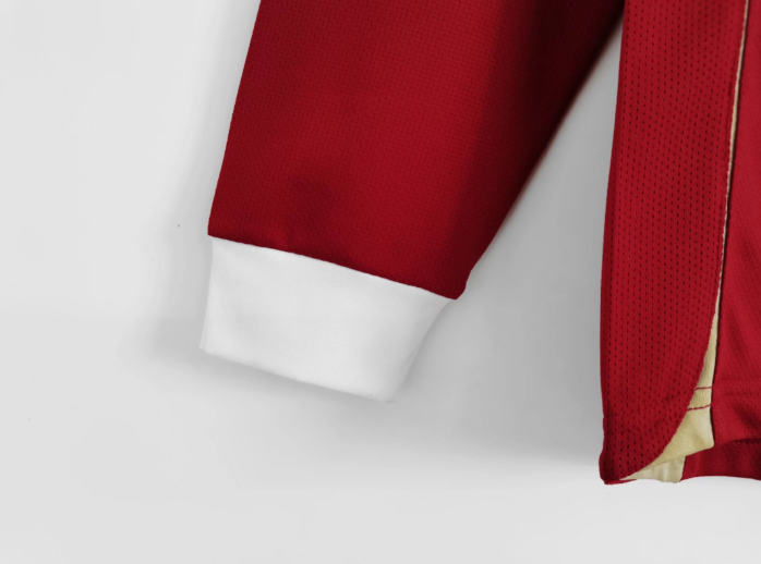 Retro 06/07 Manchester United Home Long Sleeve Football T-Shirt Thai Quality